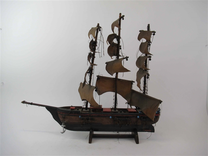 Hand Crafted Model Sailing Vessel