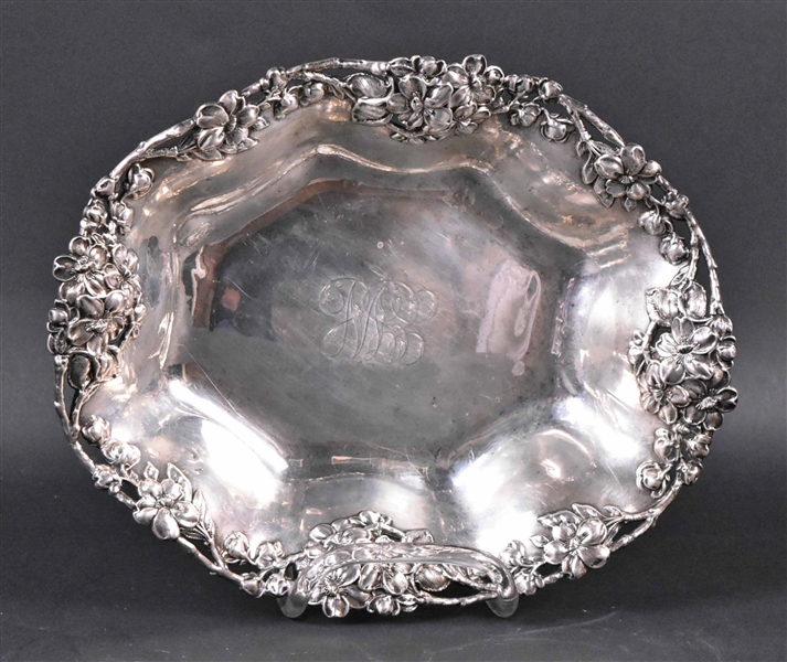 American Sterling Silver Oval Serving Bowl