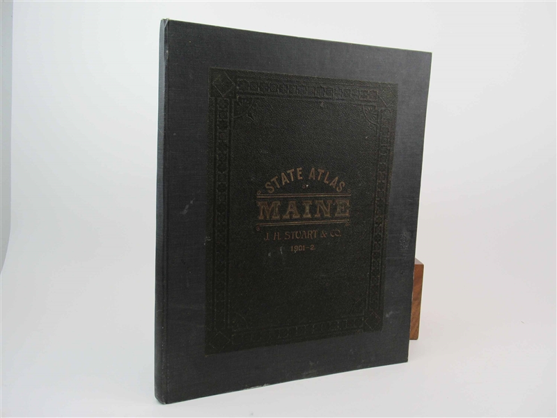 Stuarts Atlas of the State Of Maine 1901-2