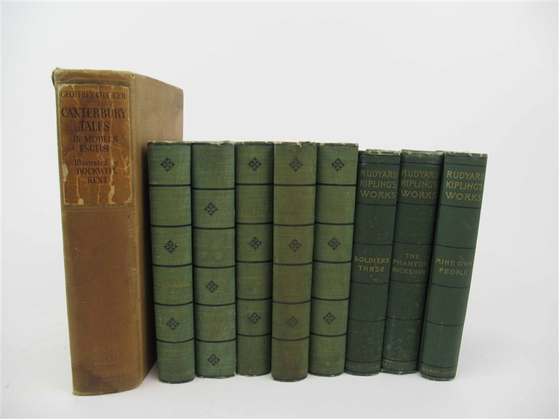 Set of Three Rudyard Kiplings Works