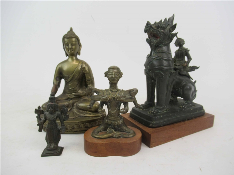 Group of Assorted Asian Diety Figures