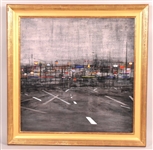 Acrylic on Canvas, "Panorama IV", Ben Edwards