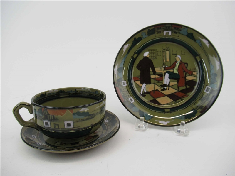 Buffalo Deldare Teacup and Saucer and Plate 