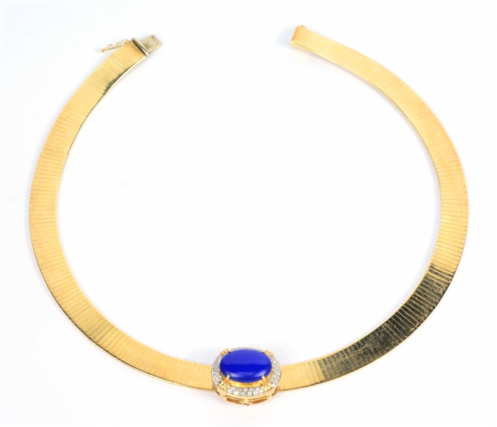 Aurafin, Italy 14K Yellow Gold Necklace 