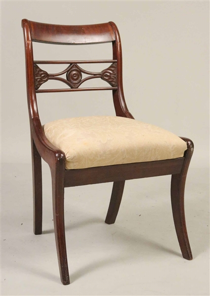 Federal Inlaid Mahogany Side Chair