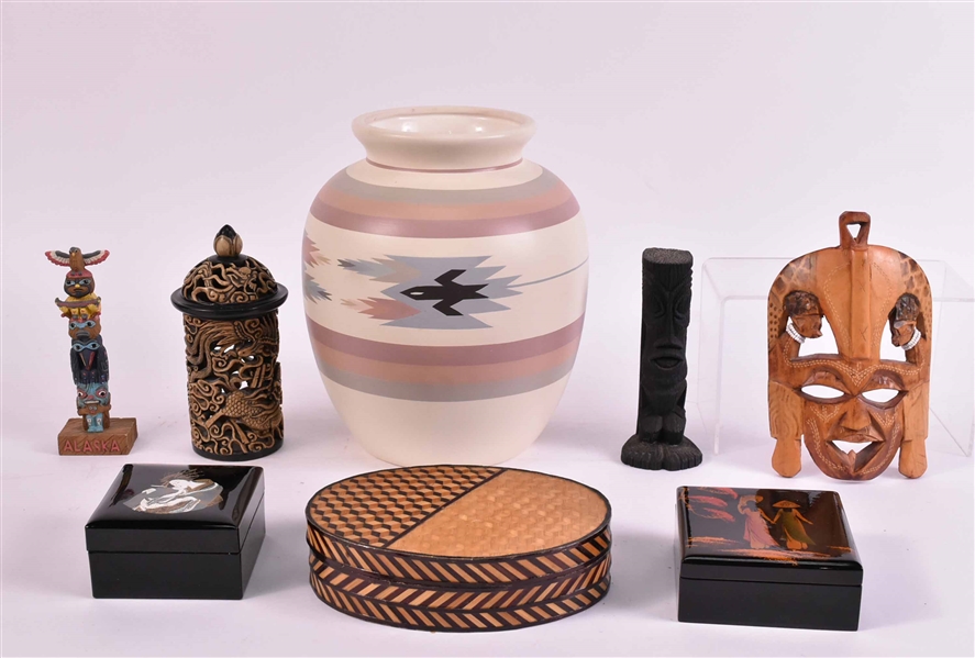 Native American Nandi Ceramic Vase