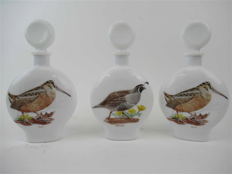 Vintage Field Birds By A. Singer Decanters
