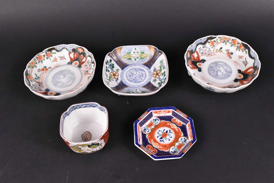 Three Chinese Porcelain Shallow Bowls