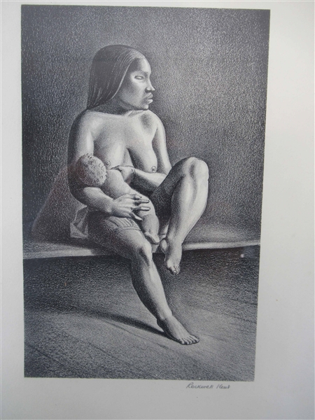 Print of Greenland Mother Nursing Child