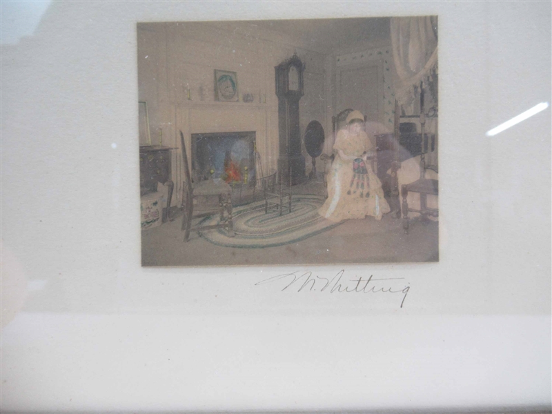 Wallace Nutting Signed Print 