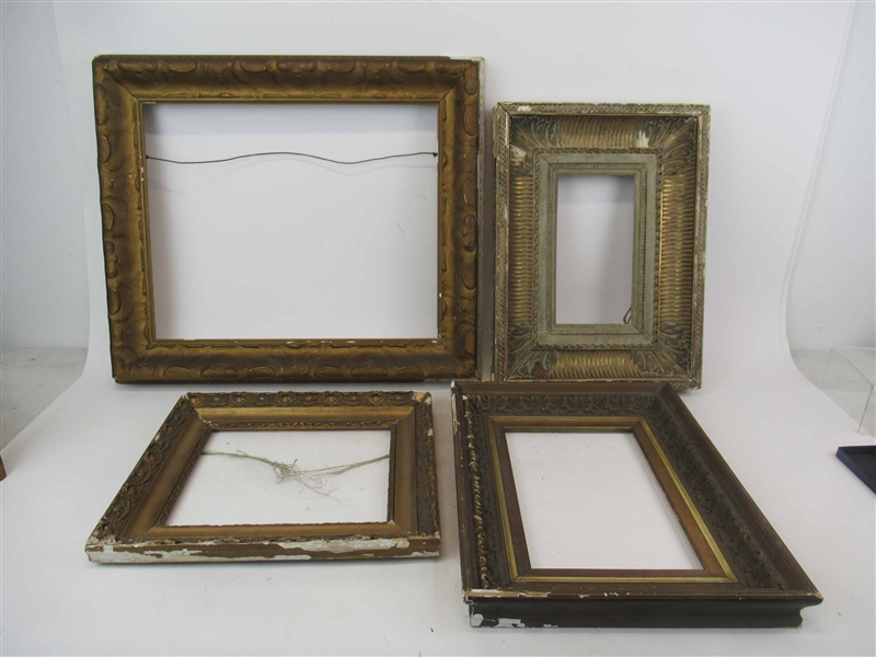 Group of Assorted Gilt Wood Picture Frames