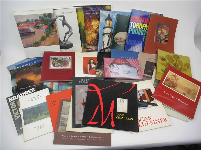 Group of Assorted 20 C Exhibition Art Catalogues