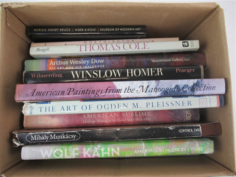Group of Assorted American Art Books