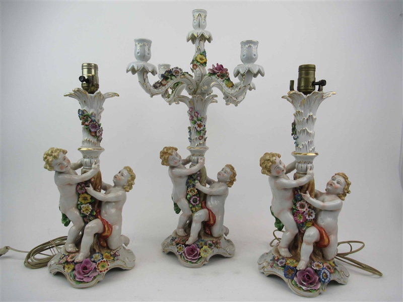 Schierholz German Porcelain Figural Group 