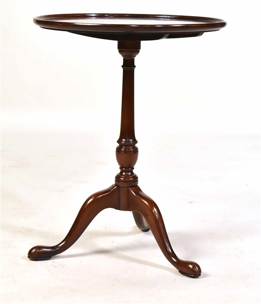 George III Style Mahogany Tilt-Top Candlestand
