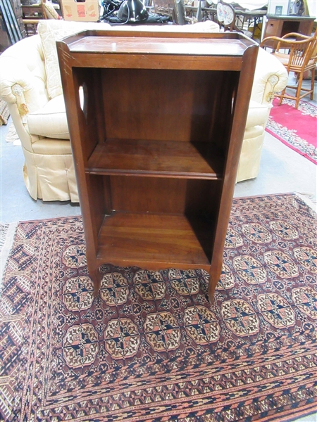 Cherrywood Provincial Style Open Bookcase