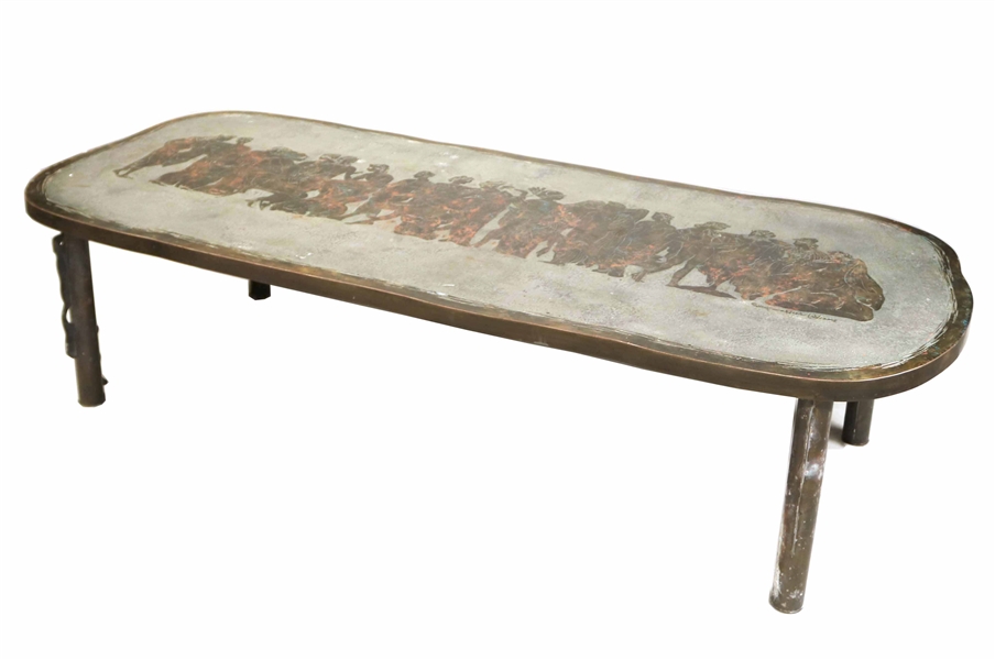 Philip and Kelvin Laverne "Romanesque" Low Table 