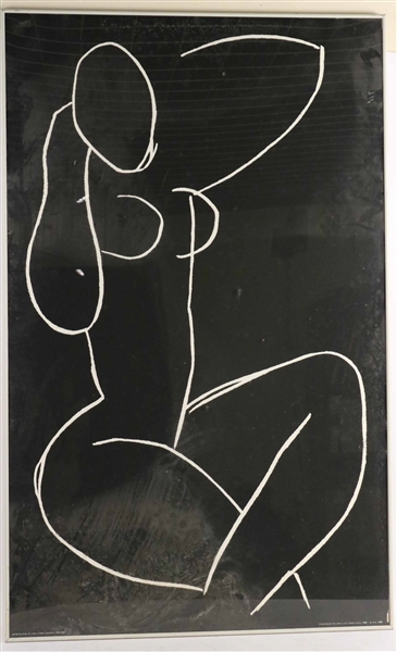 Henri Matisse Nude Seated Crossed Legs Poster
