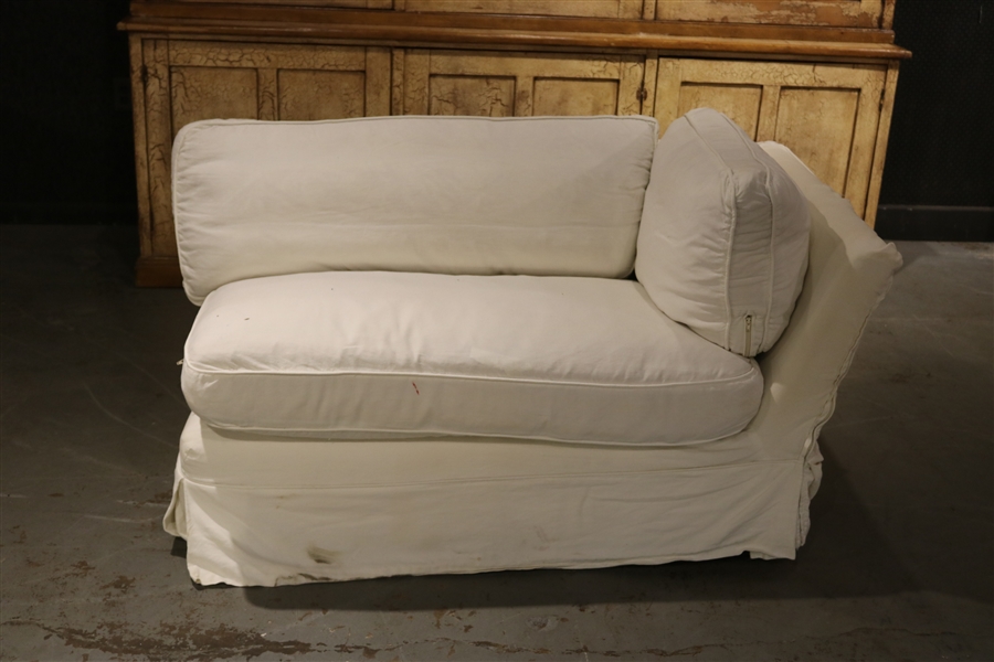 Contemporary Shabby Chic Corner Sofa