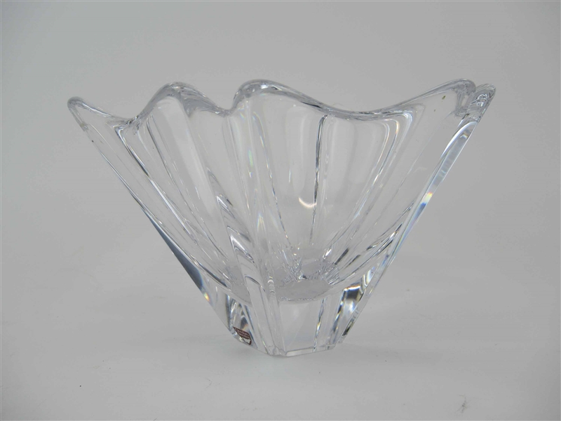 Orrefors Colorless Glass Center Bowl