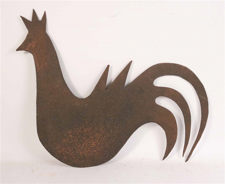 Sheet Iron Rooster