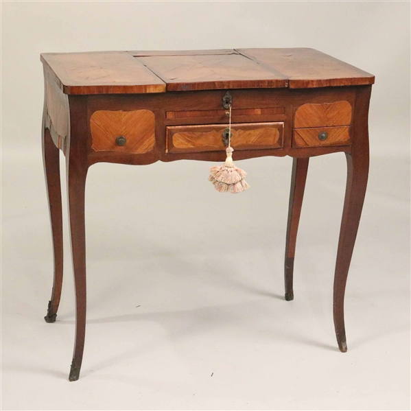 Louis XV Kingwood and Tulipwood Dressing Stand