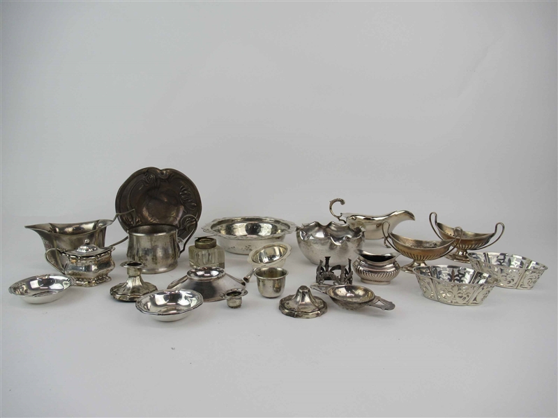Art Nouveau Silver Plated Dish