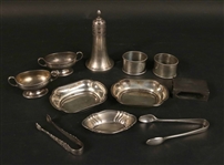 Sterling Silver Table items
