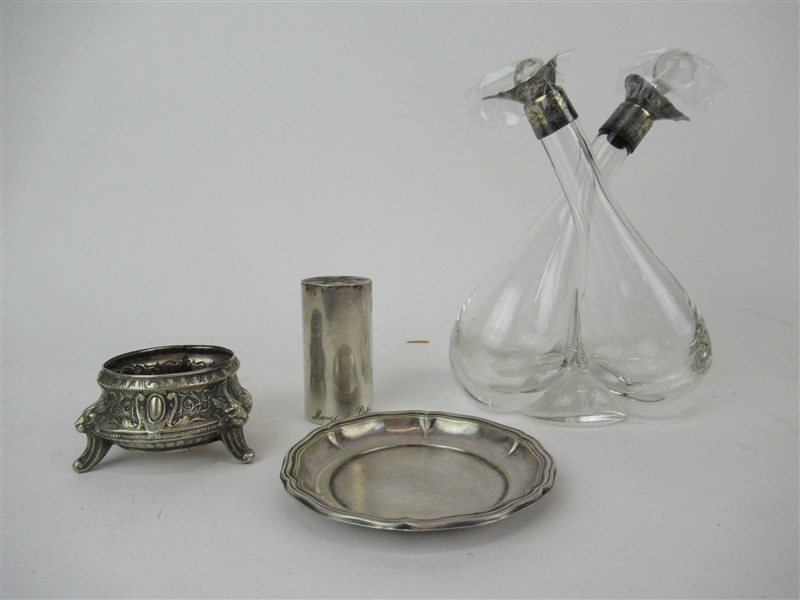 Group of Sterling Silver Table Articles