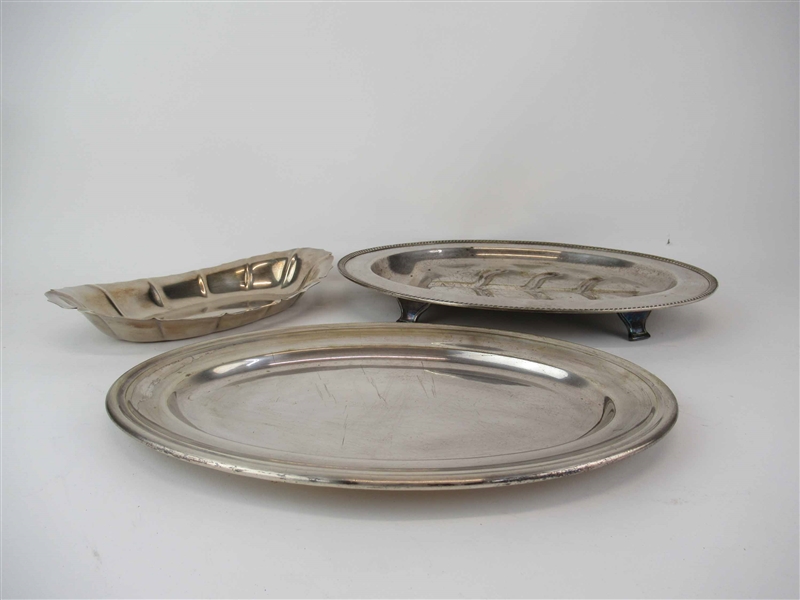 Silver Plated Well and Tree Platter