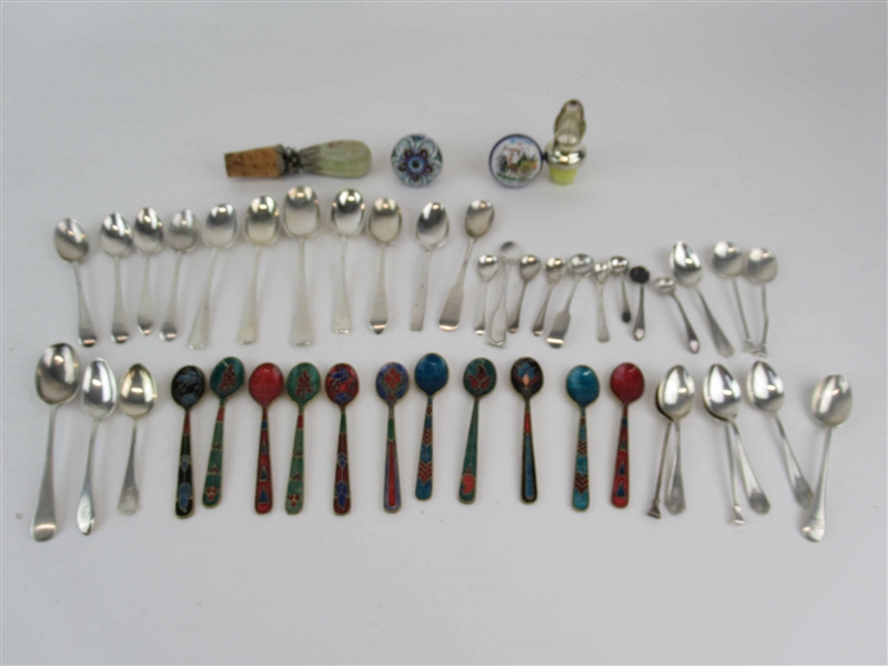Group of Demitasse Spoons