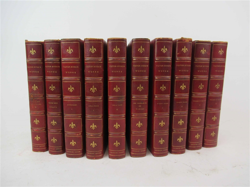 10 Assorted Vol. of Victor Hugo Works