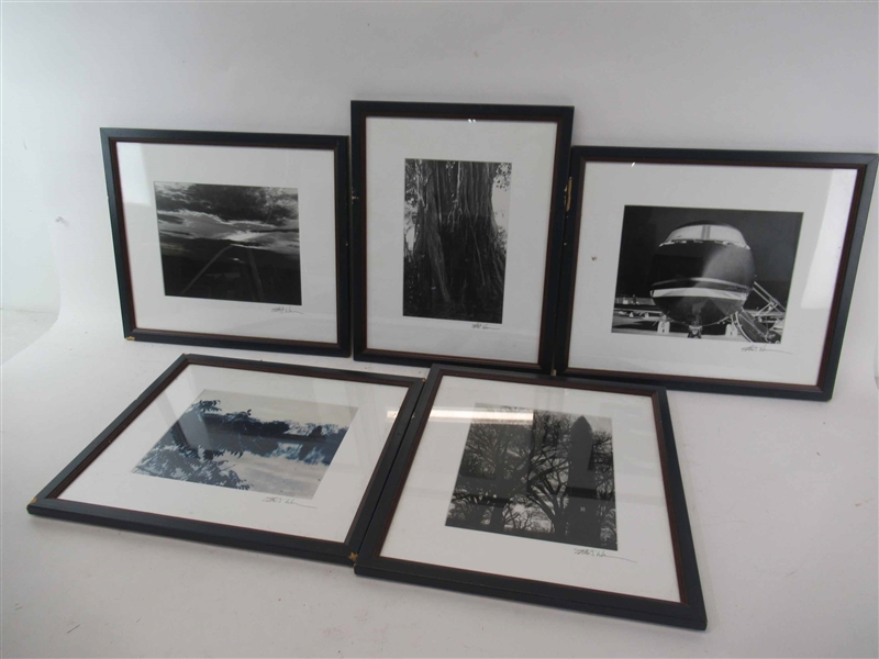 Five Assorted Photographs of the Same Artist