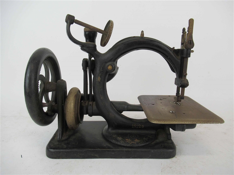 Antique B. Eldredge Automatic Sewing Machine