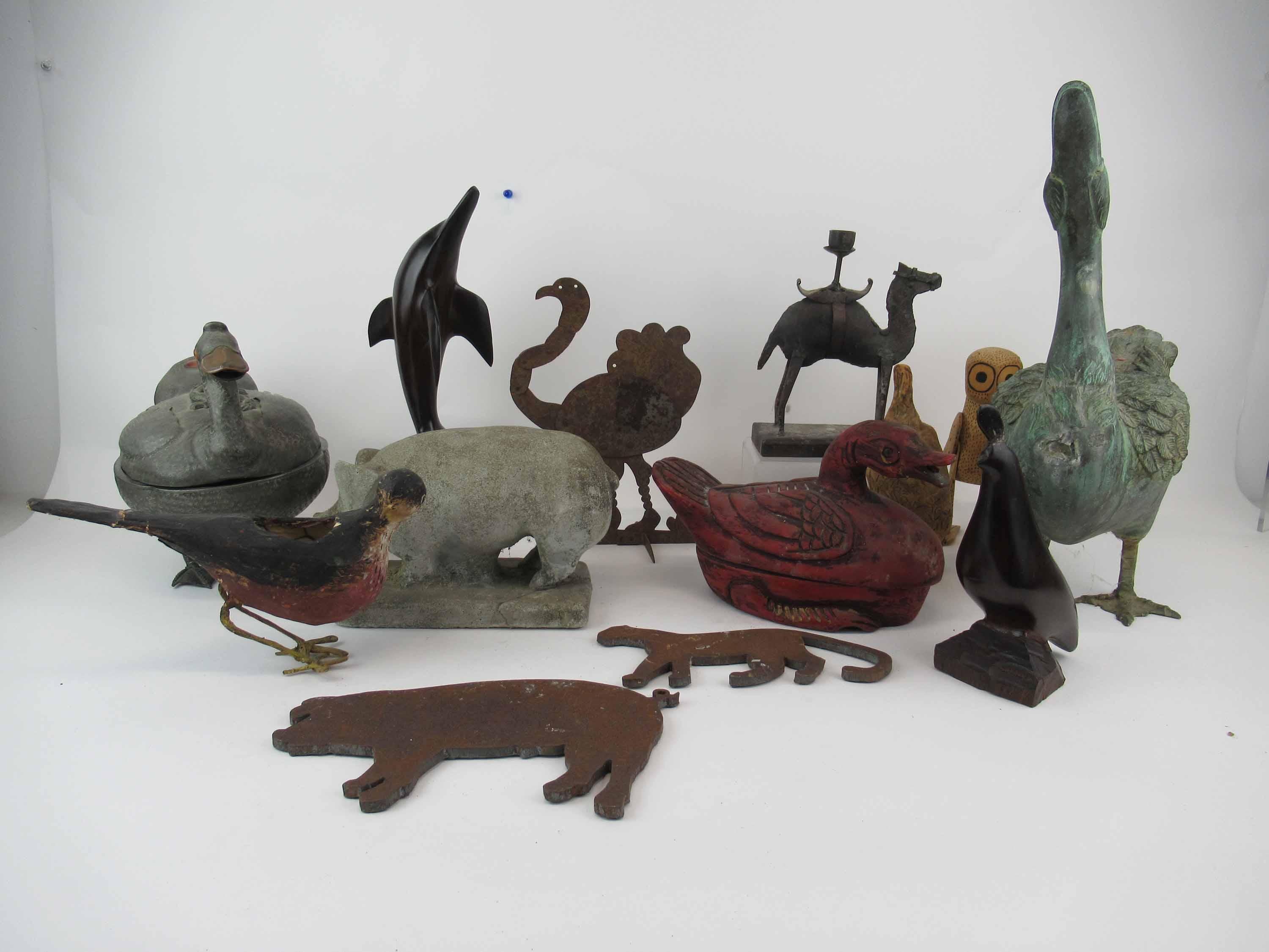 assorted animal figures