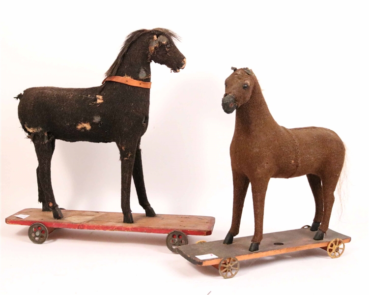 Two Childs Horse Pull Toys