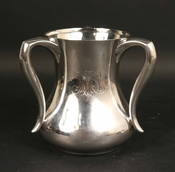 Tiffany Sterling Silver Three Handled Loving Cup
