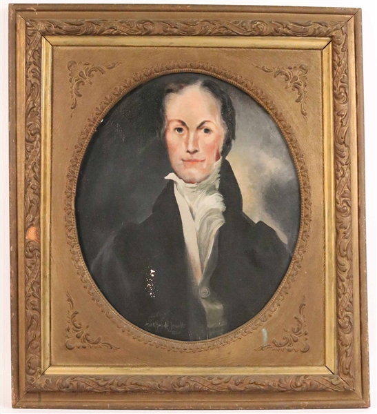 Oil on Canvas, Portrait of a Gentleman 