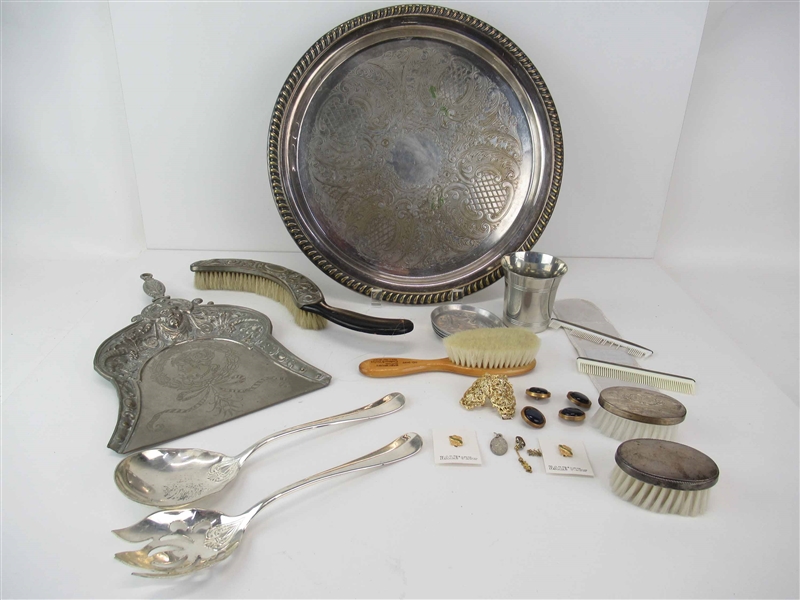 Group of Assorted Silverplate Articles