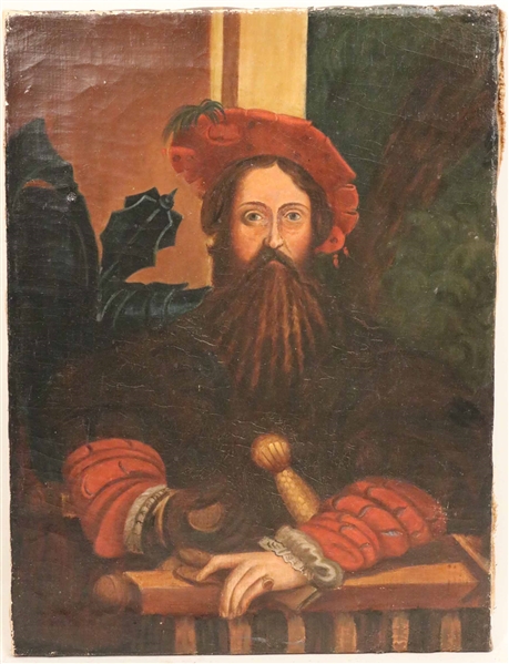 Oil on Canvas, Portrait Gian Galeazzo Sanvitale