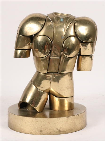 Cast Brass Sculpture, Miguel Ortiz Berrocal