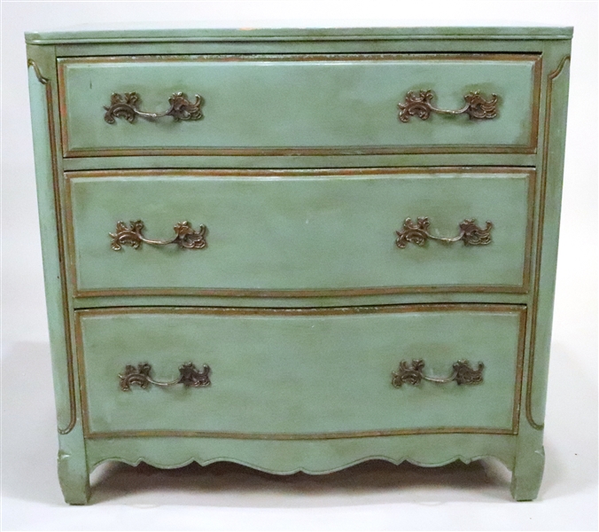 Venetian Style Painted Beechwood Chest of Drawers