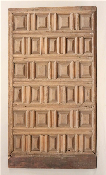 Large Architectural Paneled Door