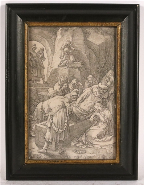 Old Master Engraving, The Entombment