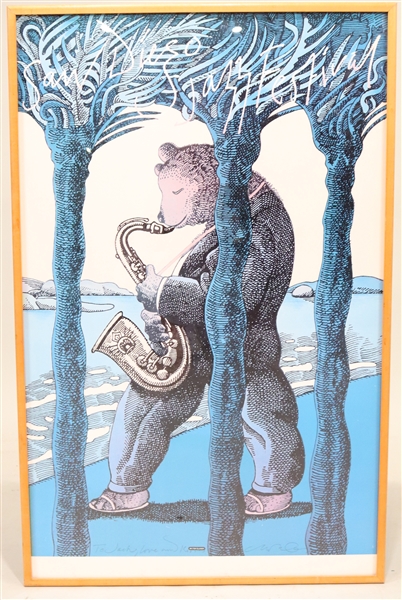 Milton Glaser, San Diego Jazz Festival Poster