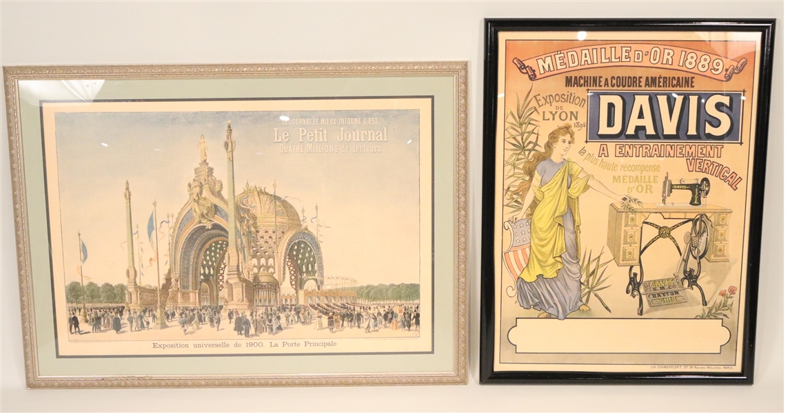 Two Vintage World Exposition Posters