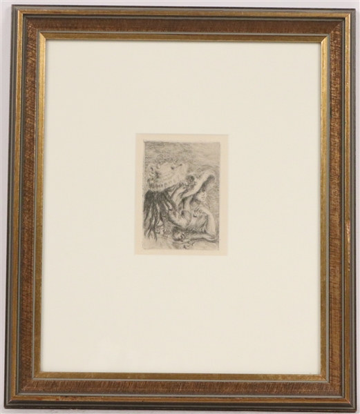 Engraving on Paper, Le Chapeau Epingle, Renoir