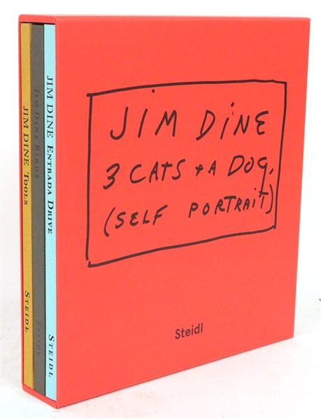 Jim Dine, "3 Cats and a Dog" Artists Proof