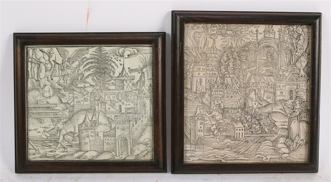 Two Old Master Woodblock Engravings