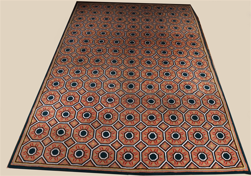Polychrome Decorated Rug